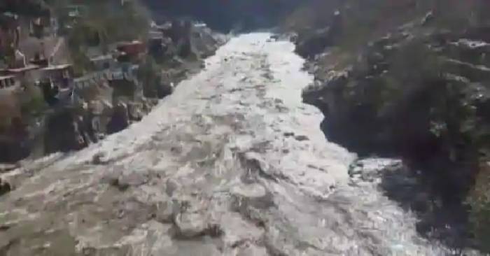 Heavy floods in Himachal Pradesh