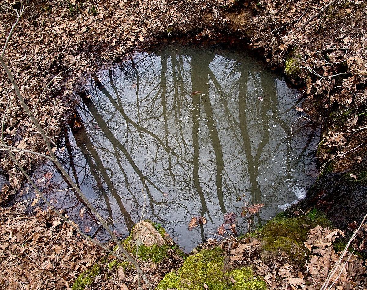 collected water