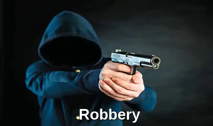robbery at HDFC Bank