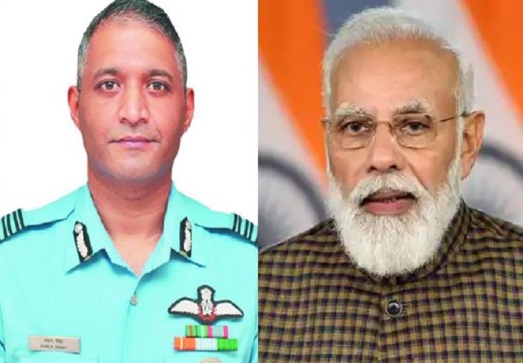 PM Modi tweet on captain varun singh