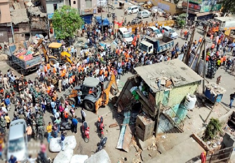 Delhi's Jahangirpuri area