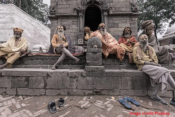 Naga sadhu image