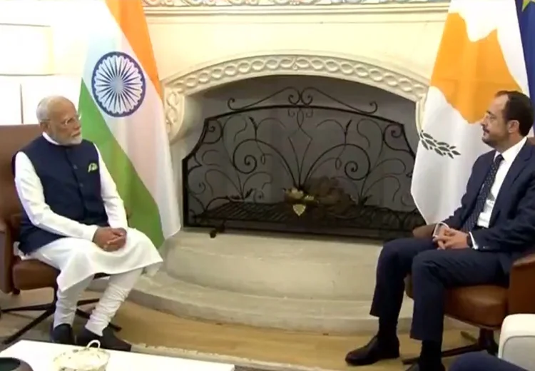 PM Modi in Cyprus