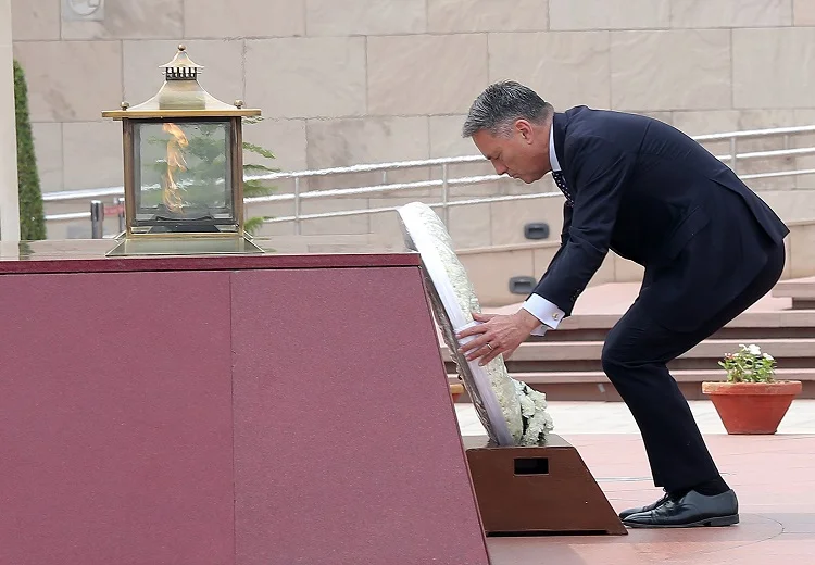 Richard Marles In India