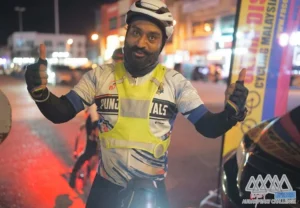 Cyclist Kanwar Gill
