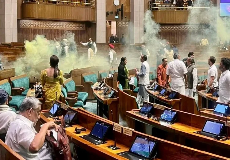 Security Breach in parliament