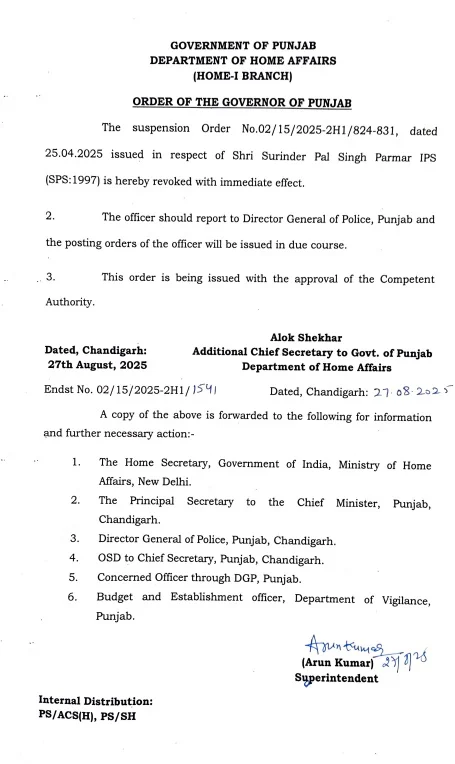 Surinder Pal Singh Parmar