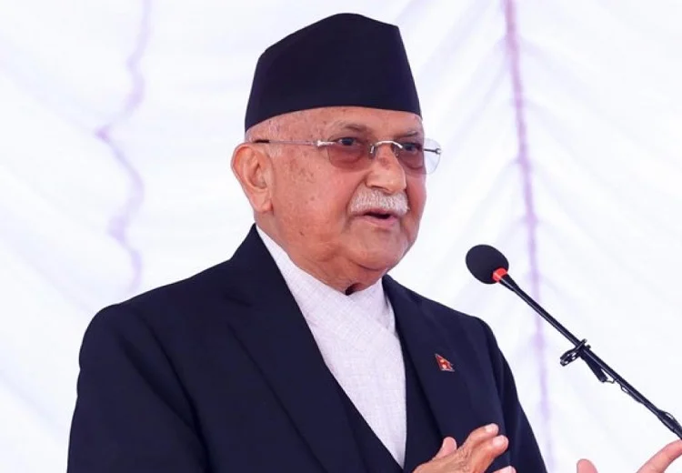 PM KP Sharma Oli resigns