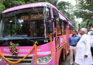 80 new pink buses