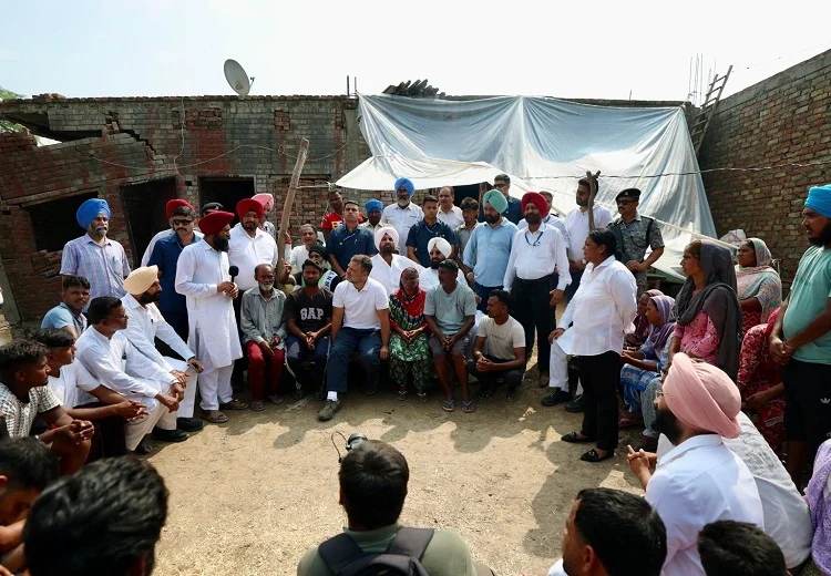 Rahul Gandhi visit Punjab