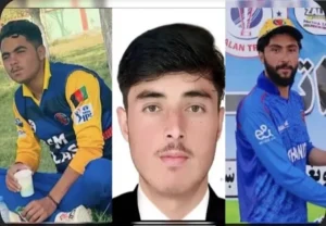 3 Afghan cricketers