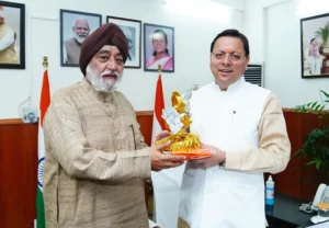 CM Pushkar Singh Dhami