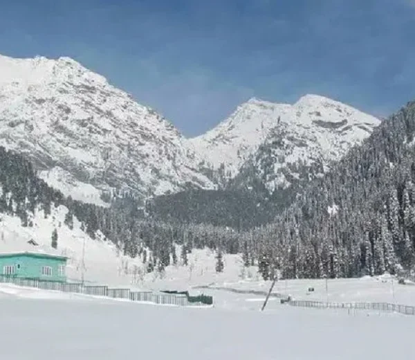 ਕਸ਼ਮੀਰ 'ਚ ਬਰਫ਼ਬਾਰੀ