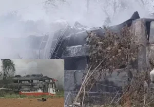 Jaipur bus Accident