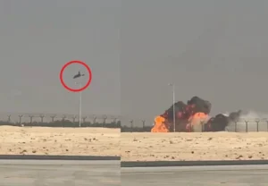 Tejas fighter jet Crash