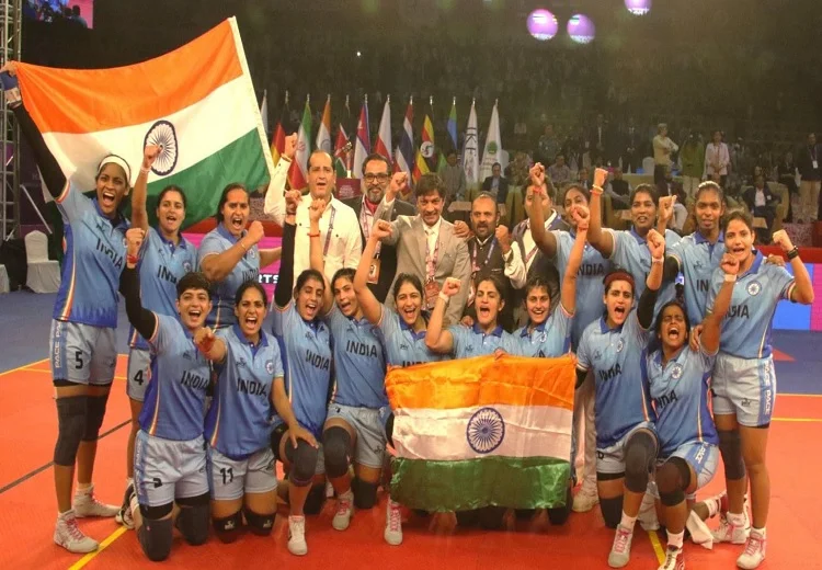 Indian women Kabaddi team