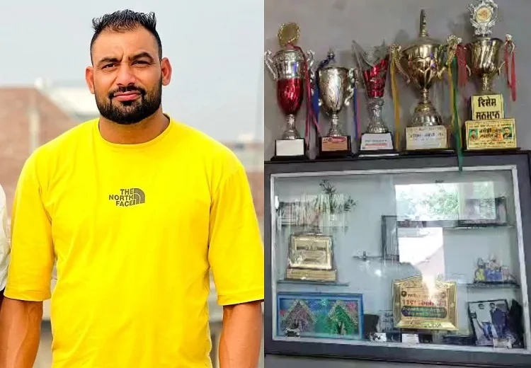 Kabaddi player Jeet Kotli