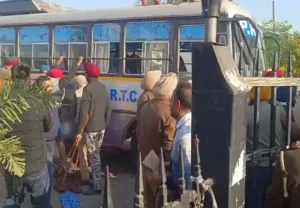 ਰੋਡਵੇਜ਼ ਮੁਲਾਜ਼ਮ ਪ੍ਰਦਰਸ਼ਨ