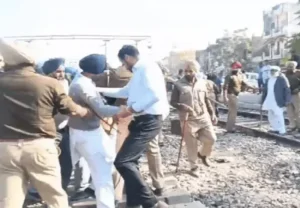 ਰੇਲਵੇ ਟਰੈਕ ਜਾਮ