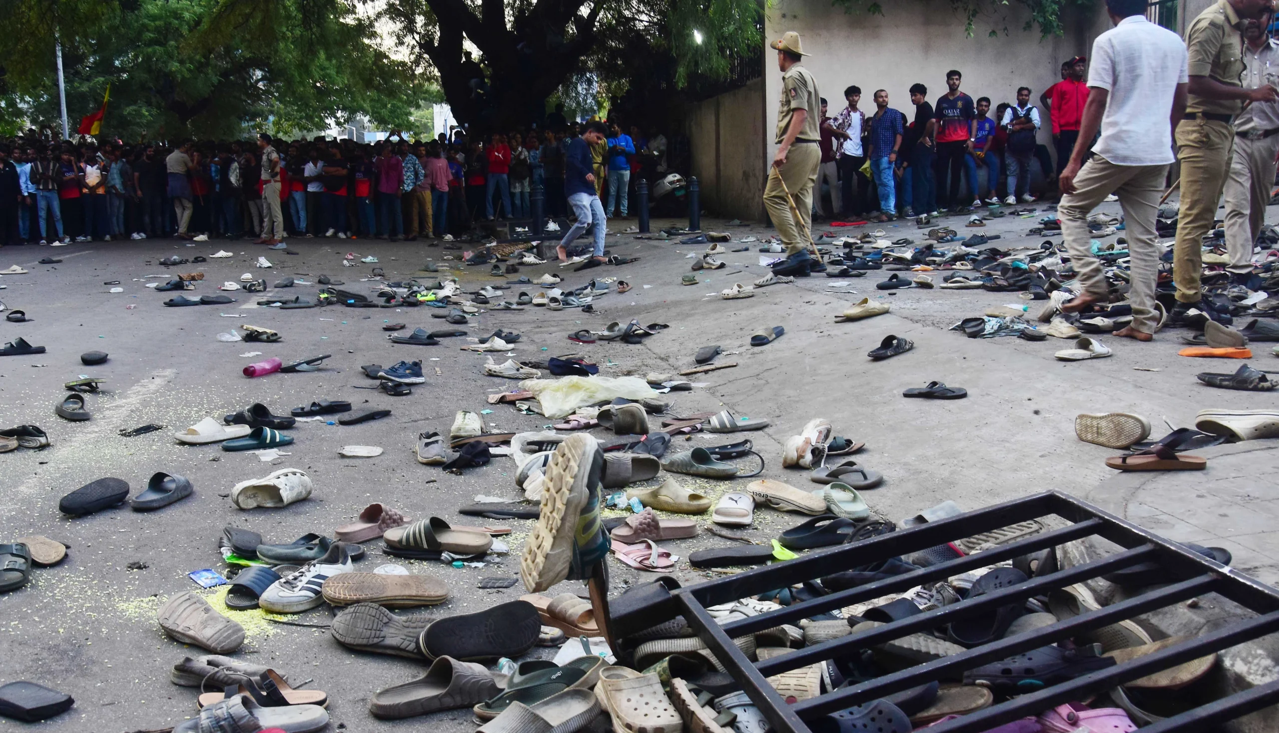 Stampede during Bengaluru IPL celebrations