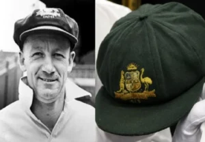 Donald Bradman cap