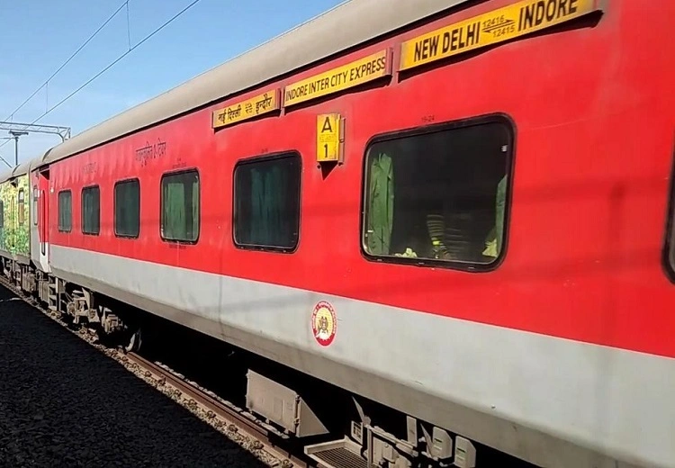 Indore-Delhi Express train