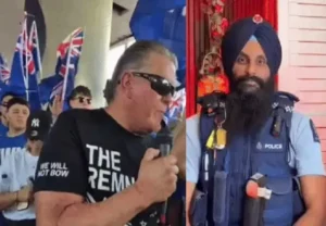 Protest in New Zealand