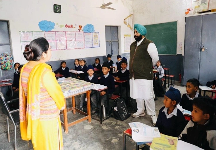 ਸਿੱਖਿਆ ਮੰਤਰੀ ਹਰਜੋਤ ਸਿੰਘ ਬੈਂਸ