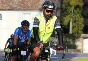 Cyclist Kunwar Gill