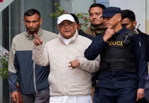 KP Sharma Oli arrested