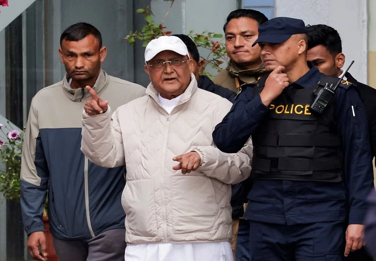 KP Sharma Oli arrested