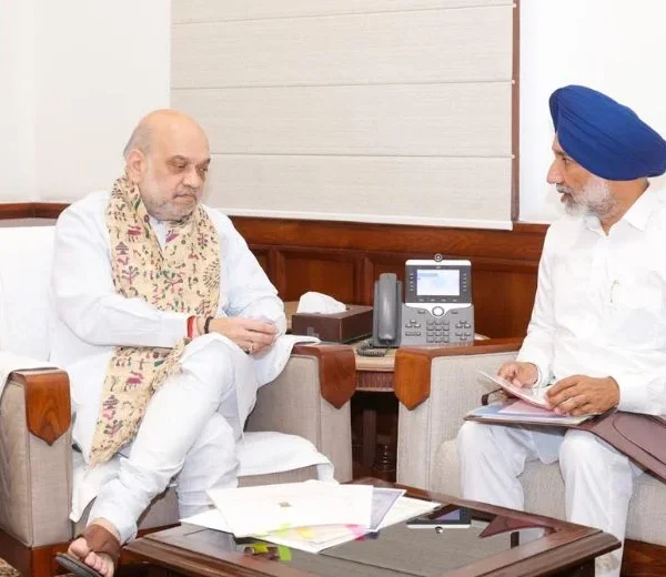 ਗ੍ਰਹਿ ਮੰਤਰੀ ਅਮਿਤ ਸ਼ਾਹ ਨੂੰ ਮਿਲੇ MP ਸਤਨਾਮ…