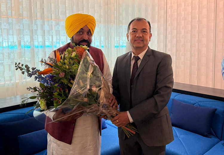 CM Bhagwant Mann visit Netherlands