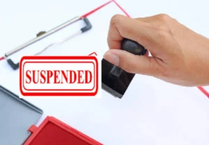 Sarpanch suspend