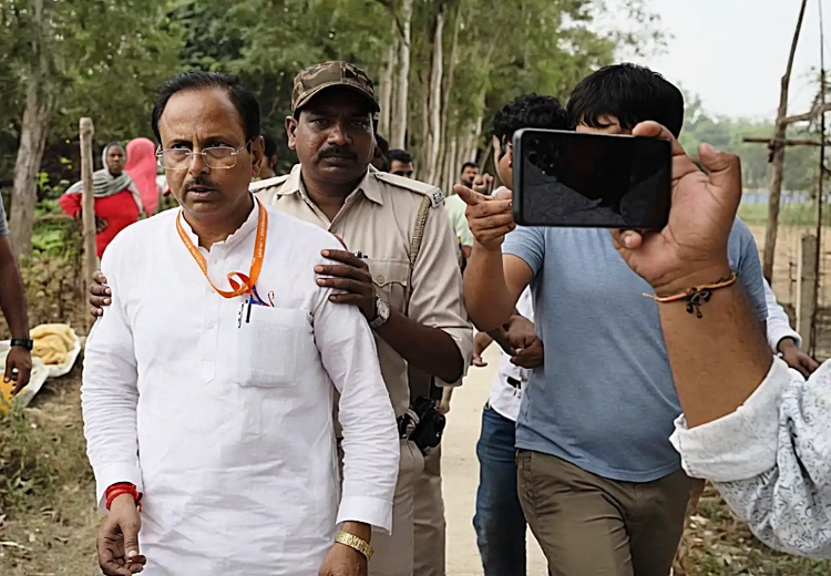 ਭਾਜਪਾ ਉਮੀਦਵਾਰ 'ਤੇ ਹਮਲਾ