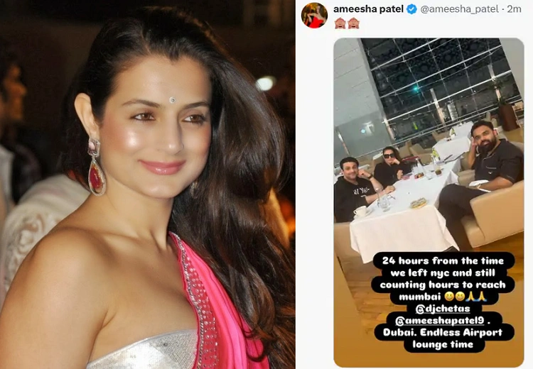 Actress Ameesha Patel