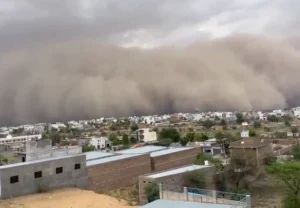 Churu Dust Storm