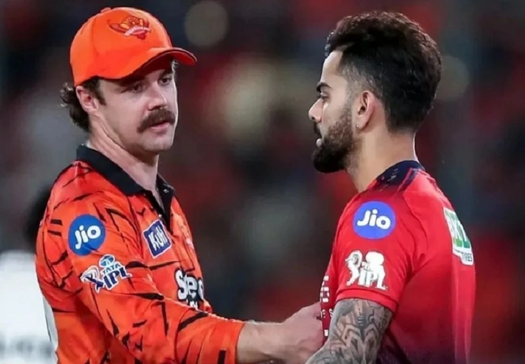 Virat Kohli and Travis Head clash