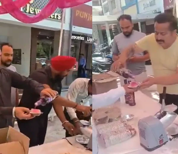 serving free liquor in Chandigarh