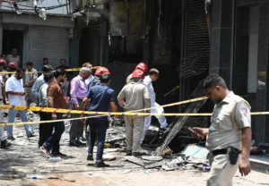 Delhi Hotel Fire