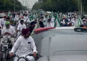 Farmers' motorcycle rally