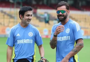Virat Kohli and Gautam Gambhir
