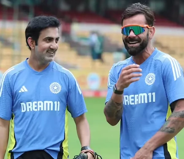 Virat Kohli and Gautam Gambhir