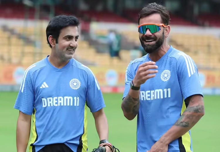 Virat Kohli and Gautam Gambhir