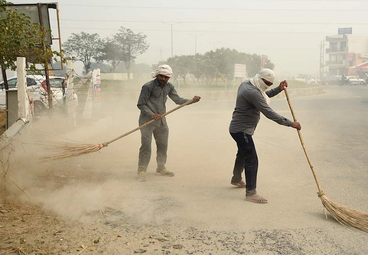 sanitation workers salary