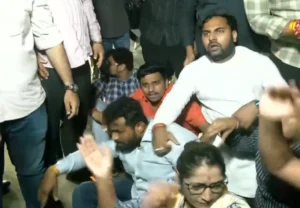 NSUI and ABVP clash
