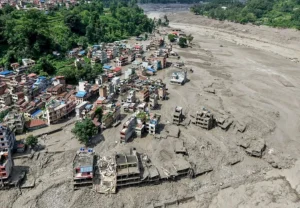 Nepal-Tibet border floods