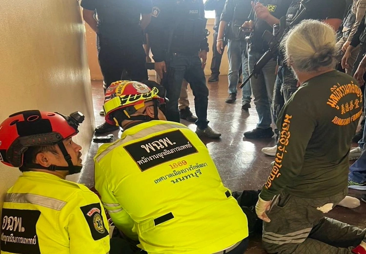 Shooting incident in Thailand