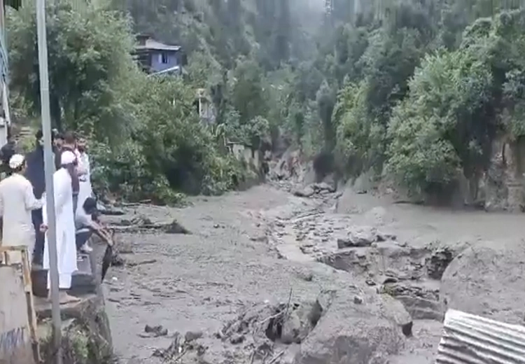 cloudburst in Kishtwar