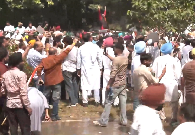 Congress protest